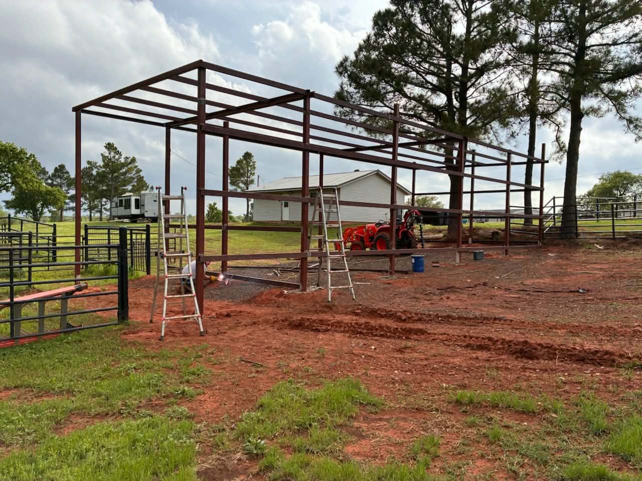 Metal shed by Forever Carports